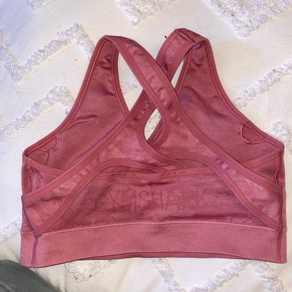 Gymshark adapt sports bra pink camp size M - Picture 4 of 4